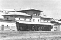 Estaci&oacute;n FEVE. Mataporquera. 1985
