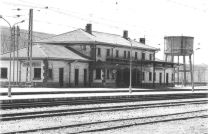 EStaci&oacute;n de RENFE. Mataporquera. 1985