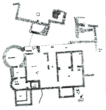 Planos de las ruinas de Camesa