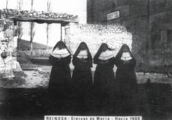Siervas de María en el asilo - hospital hacia 1906