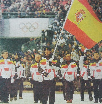 Juan Jesus Gutiérrez Cuevas, abanderado delequipo español en Nagano 1998