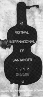 Celestino Cuevas.  Cartel FIS 1992
