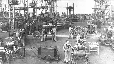 Talleres de Cenemesa (Constructora Nacional de Maquinaria Eléctrica). 1932