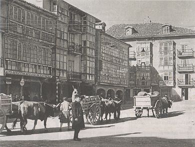 La vieja "Cope" estaba situada en los edificios de la plaza Díez Vicario. Foto Boyet